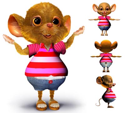 3D and cg artist mouse