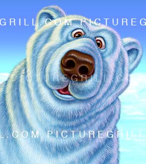 illustrations of polar bear art