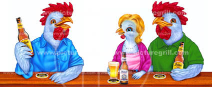 artist for chicken art and illustration