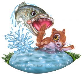 illustrator of fish art